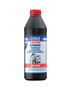Sürətlər qutusu üçün yağ Liqui Moly Getriebeöl GL4 SAE 80W (1020/1952) 1 lt