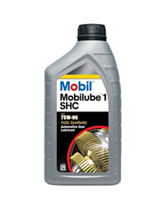 Sürətlər qutusu üçün yağ Mobil Mobilube 1 SHC 75W90 1 lt