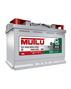 Avtomobil üçün akkumulyator Mutlu AGM.L3.70.076.A