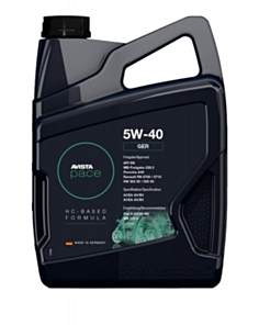 Mühərrik yağı Avista Pace GER 5W-40 5L