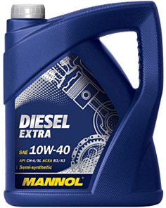 Mühərrik yağı Mannol Diesel Extra 10W-40 5L Special