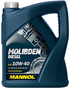 Mühərrik yağı Mannol Molibden Diesel SAE 10W-40 5L Special