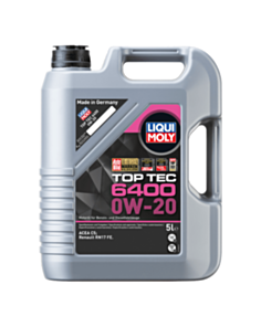 Mühərrik yağı Liqui Moly Top Tec 6400 0W-20 5L
