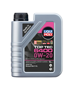 Mühərrik yağı Liqui Moly Top Tec 6400 0W-20 (21584)