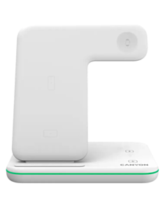 Беспроводное зарядное устройство Canyon Wireless Charger 3in1 15W WT / CNS-WCS303W