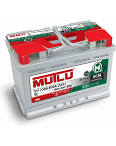 Avtomobil üçün akkumulyator Mutlu AGM.L4.80.080.A