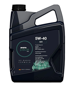 Mühərrik yağı Avista Pace Evo GER 5W-40 4L