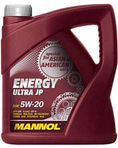 Mühərrik yağı Mannol Energy Ultra JP SAE 5W-20 4L Special