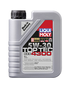 Mühərrik yağı Liqui Moly Top Tec 4300 5W-30  3740/8030
