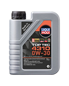 Mühərrik yağı Liqui Moly Top Tec 4310 0W-30 (2361)
