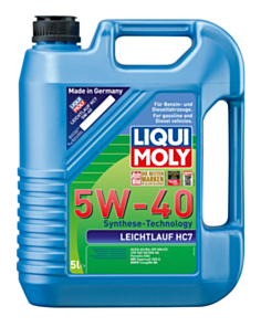 Mühərrik yağı Liqui Moly Leichtlauf HC7 5W-40 (1347/2309)
