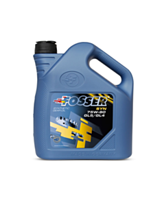 Sürətlər qutusu üçün yağ Fosser SYN 75W-90 GL-4 / GL-5 4 lt