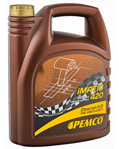 Sürətlər qutusu üçün yağ Pemco Imatic 420 GM Dexron II-D Special 5 Lt