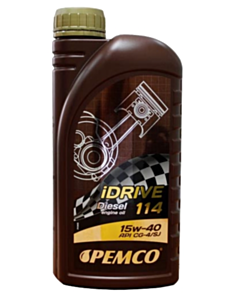 Mühərrik yağı Pemco Idrive 114 SAE 15W-40 1L Special