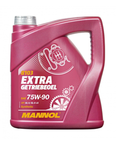 Sürətlər qutusu üçün yağ Mannol Extra Getriebeoel SAE 75W-90 4 lt
