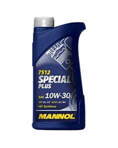 Mühərrik yağı Mannol 7512 Special Plus SAE 10W-30 1L Special