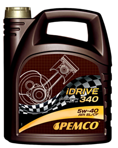 Mühərrik yağı Pemco Idrive 340 SAE 5W-40 5L Special