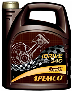 Mühərrik yağı Pemco Idrive 340 SAE 5W-40 4L Special