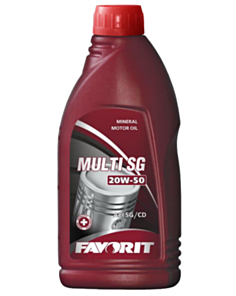 Mühərrik yağı Favorit Multi SG Universal SAE 20W-50 1L Plastic