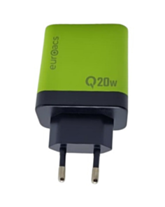 Adapter Euroacs PD 20W EU-MQ351 Green