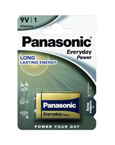 Batareya Panasonic 6LR61REE/1BP Everyday 5410853045144