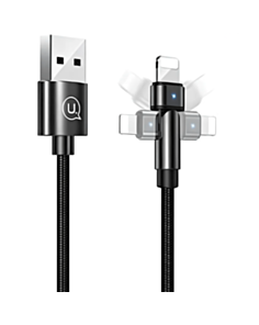 Naqil Usams US-SJ476 U60 USB Type-A to Lightning 1 m SJ476USB01 Black