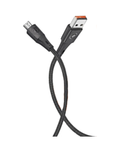 Naqil Euroacs EU-Y12 Braid USB Type-A to Micro USB 1 m ACHRKA440432 Black