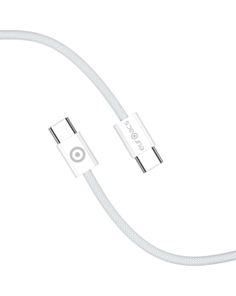 Naqil Euroacs EU-Z160 Braid USB Type-С to USB Type-C 1 m 35W ACHRKA440406 White
