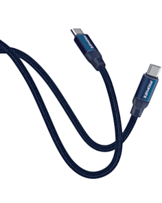 Naqil Promate Springy USB Type-C to USB Type-C Blue