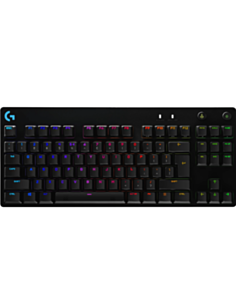 Oyun klaviaturası Logitech G Pro TKL Corded Mechanical Clicky Black