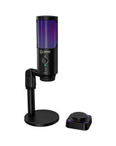 Oyun mikrofonu Lorgar SMP40 RGB LRG-SMP40-BK Black