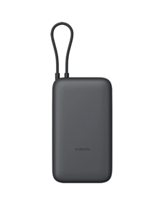 Power Bank Xiaomi 20000 mAh Integrated Cable BHR9740GL Dark Gray