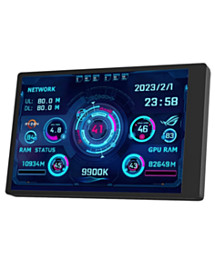 Gaming Porodo PC Health Monitor 3.5" Black PDX537