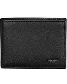 Pul kisəsi Police Aile Gents Pkt-Walt in Leather PELGW2207001 Black