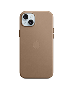Qoruyucu örtük Apple iPhone 15 Plus FineWoven Case W/MagSafe Taupe MT473ZM/A