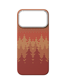 Qoruyucu örtük Comma iPhone 17 Pro Max Woven Series Magnetic 6942297136939 Pinery Forest