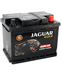 Avtomobil üçün akkumulyator Jaguar Gold 60AH AGM