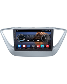 Avtomobil üçün monitor King Cool Android T18 4/64 GB DSP & Carplay For Hyundai Accent 2017-2020