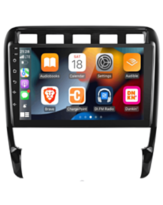 Avtomobil üçün monitor Android King Cool T18 4/64 GB DSP & Carplay For Porsche Cayenne 2002-2009