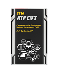 Sürətlər qutusu üçün yağ Mannol CVT Variator Fluid Synthetic 4 lt Metal