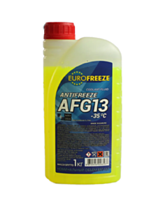 Antifriz Eurofreeze AFG 13 (-35) Sarı 1 lt