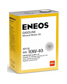 Mühərrik yağı Eneos Gasoline Mineral 10W-40 4L