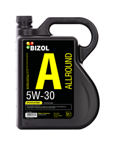 Mühərrik yağı Bizol Allaround 5W-30 A3/B4 5 lt