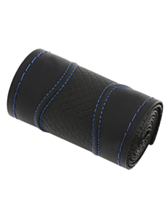 Sükan üçün örtük Nurmani 38 sm Black, Blue Thread
