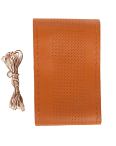 Sükan üçün örtük Nurmani 38 sm Half Hole Style Brown