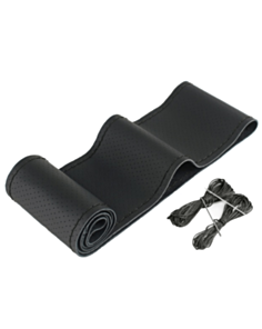 Sükan üçün örtük Nurmani 38 sm Full Hole Style Black