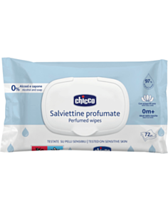 Nəm salfet Chicco With Flip Cover 72 ədəd  8058664173730 