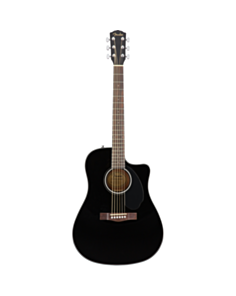 Elektrikli akustik gitara Fender CD-60SCE BK WN