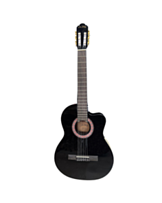 Elektro-klassik gitara De Silva ACG21CE Black
