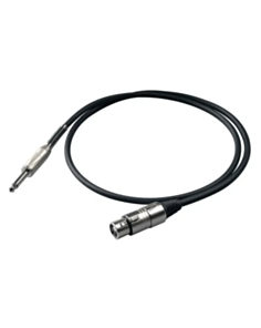 Proel BULK200LU10 6.3 mm mono jack - XLR female / 10 m